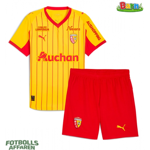 RC Lens Hemmaställ Barn 2025-26 Kortärmad (+ Korta byxor)